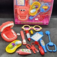 [Beautiful plastic] Dentist, dentist, dentist, dental role-playing toy for children to play with