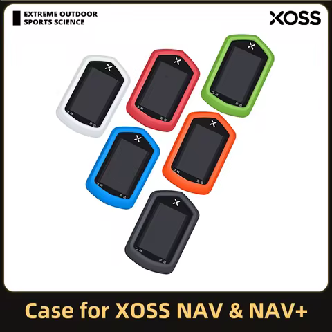 XOSS Bike Computer Protective Case Rubbber Cover Protector Films for NAV and NAV Plus G+ Gen.3 Bike 