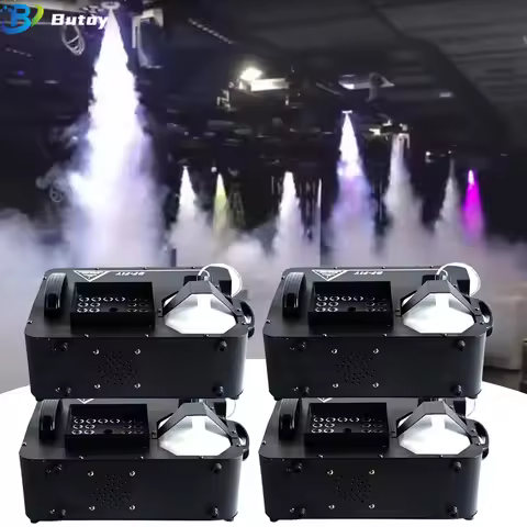 1500W LED Gas Column Smoke Machine Bar Nightclub Wedding Stage Performance Atmosphere Equipment 3000