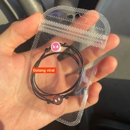 (TOS) Black and black Spiderman couple bracelet Spiderman Miles & Gwen bracelet/ viral bracelet Mile