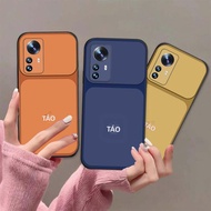 Xiaomi 12 / 12T / 12X / Xiaomi 12 Pro case with fashion print and luxurious apple back cover