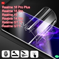Realme 16 Pro Plus 15 15 Pro 14 Pro Pro+ GT7 7T Hyrogel Shield Silicone TPU Soft Screen Protector