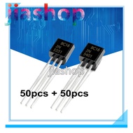 100PCS 2N5551 2N5401 5551 5401 TO-92 (50PCS* 2N5401+50PCS* 2N5551 ) TO92 Bipolar Transistors