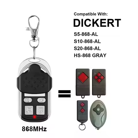 Garage Door Remote Control Gate hand Transmitter For DICKERT S10-868A1L00 S10-868A4L00 HS868-21 S5-8