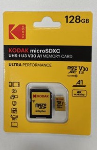KODAK - Micro SD Card 128GB 柯達記憶咭