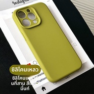 DAIMANG | เคสซิลิโคนเหลวสำหรับ iPhone 15 Pro Max iPhone 13 iPhone 12 สีแดงโรส iPhone 14 Pro iPhone 1