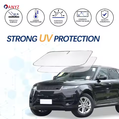 Windshield Sun Shade For Land Rover Range Rover Sport L494 L320 L461 Sunshade Sun Visor Protector Fo