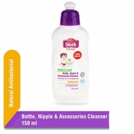 Sleek Baby Bottle, Nipple &amp; Accessories Cleanser 150ml