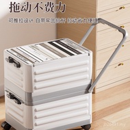 Book Box Foldable Book Storage Box Book with Wheels Storage Box Book Box Student Trolley Tidy-up Cla