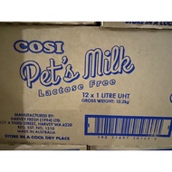 ✦Cosi Pets Milk 1L Lactose Free☬。 puppy love milk 。