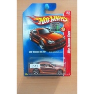 AU858 HOT WHEELS AMG-MERCEDES BENZ CLK DTM BROWN FACTORY SEALED 2008 8