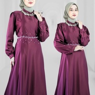 Ready Stock Brina Dress Maxi Bridesmaid Party Dress Ramadan Trend Eid 2025 Cheapest Viral Premium Sa