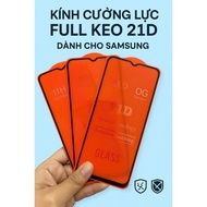 21D tempered glass for Samsung A33 5G / A34 5G /A35 5G /A50 / A50s / A51 / A52 / A52s / Full glue, a