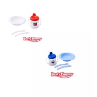 Lusty Bunny Feeding Set 4 in 1 - Mica LB 1428 Packed Baby Tableware