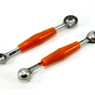 Round Fruit Scraping Cocktail Mold Cocktail Fruit Mold