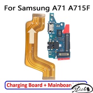 For Samsung A71 A715F Charging Board+Main Board Flex
