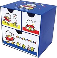 K Company Sanrio Characters Character Chest Duck Peckle CCH10-AP H 5.8 x W 5.9 x D 4.8 inches (14.7