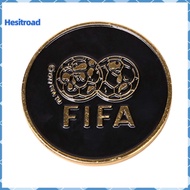 [Meanwha] Referee Flip Coin for Football – Portable Anti-rust Alloy Toss Coin for Judges Training Co