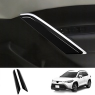 2Pcs Car Inner Door Handle Trim Pull Grab Panel Handle Cover for Toyota Corolla Cross 2021 2022 RHD
