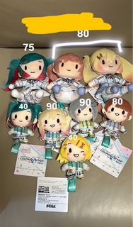 SEGA Project Sekai Colorful Stage 玩偶pjsk prsk miku hnm saki shiho rin 公仔豆豆眼