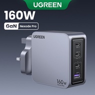 【160W 4 Ports】Ugreen Nexode Pro GaN 160W 4 Ports USB C USB A PD3.1 Fast Charger for iPhone 15 Pro Ma