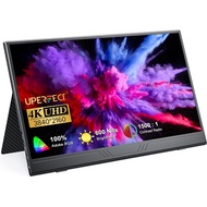 UPERFECT True 4K UHD Portable Monitor (15.6' 100% Adobe RGB 600nits IPS USB-C HDR Free Sync)