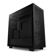 NZXT H7 Flow Mid-Tower ATX PC Gaming Case - High Airflow, Tempered Glass, RGB Fans