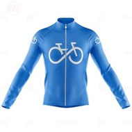 New Outdoor Riding Bike MTB Clothing Cycling Jersey Men's  Breathable Long Sleeve Cycling Jersey Bike Jersey Bicycle Clothing