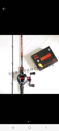 set joran casting oncak ARTEMIS 602 / 662 dan reel fugu arnius
