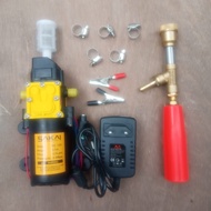 70TS - Paket Tanpa Selang Pompa DC Mini Alat Cuci Motor 70 PSI
