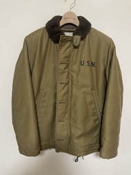 The Real McCoy’s N-1 DECK JACKET (KHAKI)/ STENCIL