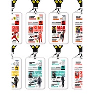 F1 Racing Card Holder Food Card Campus Card ID Card Protective Case Bus Card Student Water Card Smal