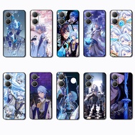 for VIVO Y03 Y30T Y18 Y18S Y18E T3 Y37M Y19S Y28 V40 PRO Z9 lite Kamizato Ayato Soft black TPU case