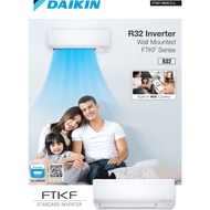 ✧∋㍿(NEW) Daikin 1.0hp Inverter Wall Mounted Air Conditioner FTKF25AV1M/RKF25AV1M (R32 Gas) Aircond
