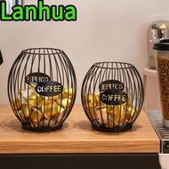 LANHUA Coffee Pod Holder, Coffee Pod Large Capacity Coffee Capsule Holder, Fashion Storage Cup Home 