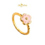 MASDORA 999 Gold Ring Rings Cincin Emas ~ Jolly Flower (EMAS 999/24K)