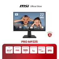 MSI MONITOR PRO MP225 | 21.5" FHD | IPS | 100HZ | 1ms (จอคอมพิวเตอร์) [Pre-Order จัดส่งภายใน7-15วัน]