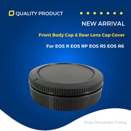 Canon EOS Front Body Cap & Rear Lens Cap Cover for EOS R EOS RP EOS R5 EOS R6
