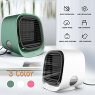 Homozy Portable Mini Air Conditioner Desktop Aircon Cooling Fan Air Cooler Humidifier Purifier 3 Colors