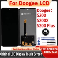 100% New Touch Screen For DOOGEE S200 S200X S200 Plus LCD Display Digitizer Assembly Replacement Par