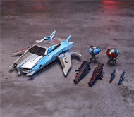 รุ่นไลฟ์ไซส์ของเสียงคลื่นวิทยุที่สามารถเปลี่ยนรูปแบบได้ Apache TFP คอลัมน์นำร่องสีพื้น ดินแดนแห่งการ