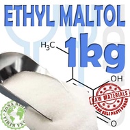 PROMO TERBATAS ETYL MALTOL 1KG PREMIUM ETHYL MALTOL PURE ETIL MALTOL COTTON CANDY EM | COD