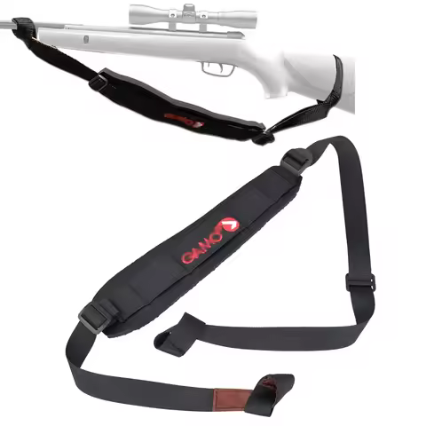 Tactical Gamo Gun Sling Buddy Non-slip with Cushioning Padding For Air Rifle Airsoft Slings Swivel H
