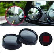 Rearview Mirror Mini Blind Spot Mirror Car Motorcycle 360 Wide Angle Thick 1PC- Cococell579