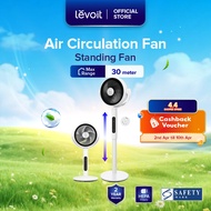 【BEST SELLING】Levoit Circulator Air Stand Fan | 7.5m/s Speed | 20dB Low Noise | Omni Oscillating | 1