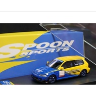YM Model 1/64 Civic EG6 Spoon Sports Racing Limited