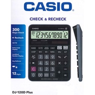 CASIO DJ-120D PLUS CALCULATOR ( 12Months Warranty )