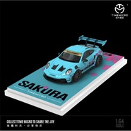 Time Micro Porsche 992 GT3 RS Blue Sakura