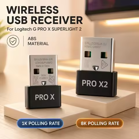 USB Receiver for Logitech G Pro Wireless/G Pro X Superlight 2 Portable Lightweight Wireless USB Dong