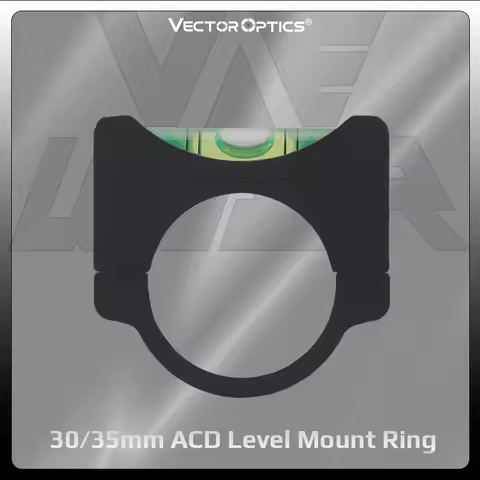 Vectoroptics 30Mm/35Mm Acd Level Mount Ring 100% Avoid Cant with One Inch Adapter Ring for Real Fire
